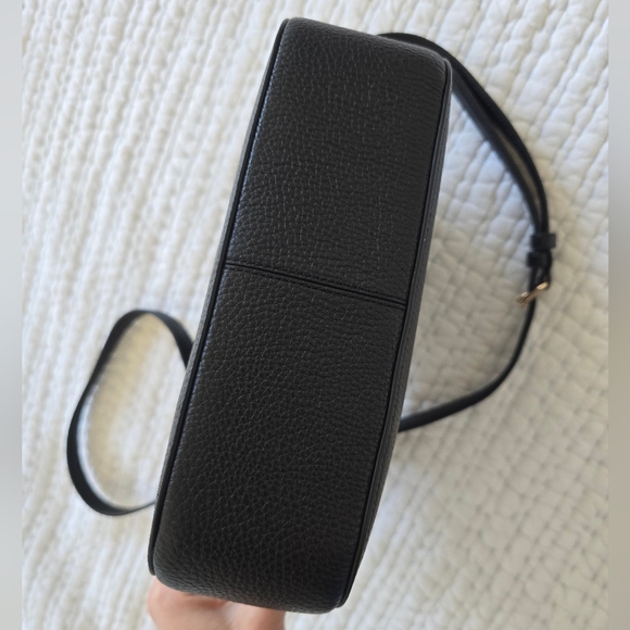 Coach C1557 Marlie Top Handle Leather Satchel/Shoulder Bag in Black - Picture 5 of 11